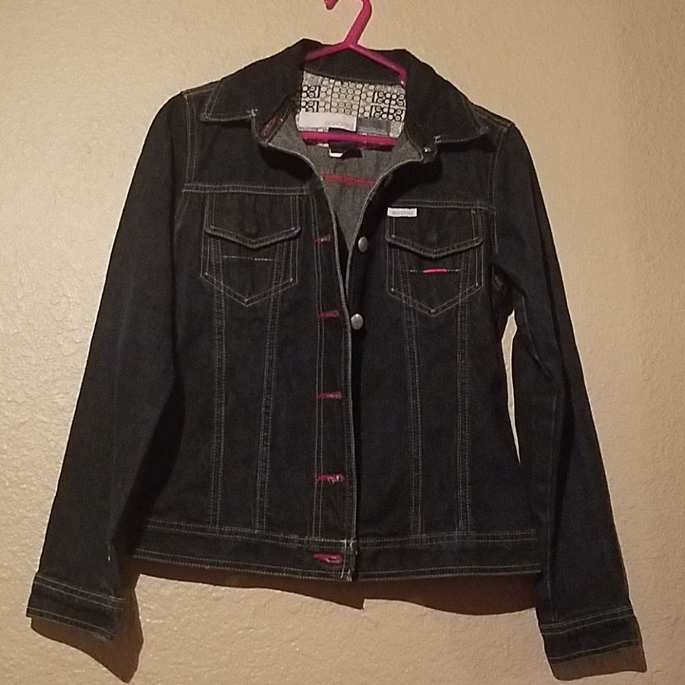 eckored jean jacket